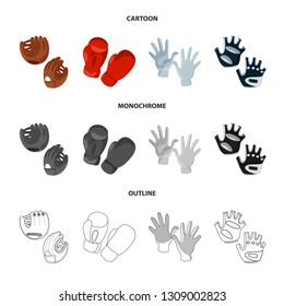Vector illustration of silhouette and safety symbol. Collection of silhouette and comfort vector icon for stock.