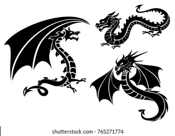 12,988 Dragon tail vector Images, Stock Photos & Vectors | Shutterstock