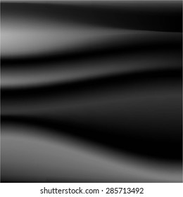 Vector illustration of Silver - black background.