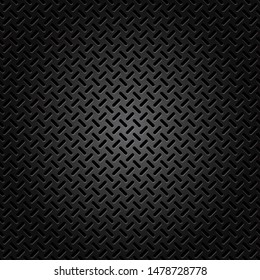 vector illustration of silver and black metall texture