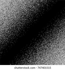 Vector illustration silver glitter background for design greeting card, christmas poster or flyer.