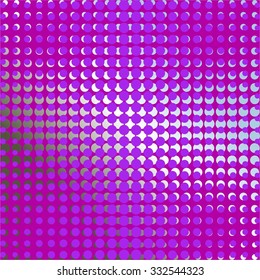 Vector illustration of Silver pink purple background.