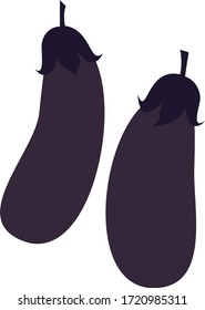 Vector illustration of simple asparagus