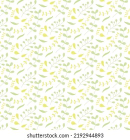 Vector illustration of simple and beautiful plants.