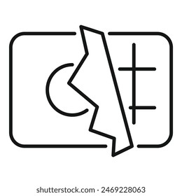 Ilustración vectorial de un simple icono en blanco y negro con un cursor y una flecha para la experiencia del usuario y el desarrollo del Sitio web