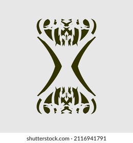 vector illustration of simple and good ornaments for room decoration or t-shirts