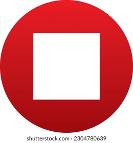 Vector illustration of a simple icon