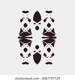 vector illustration of simple and minimalist motifs that are good for wall or fabric ornaments