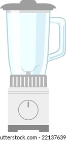 Vector illustration of a simple mixer