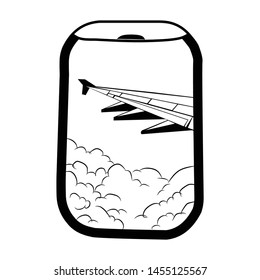 Vector illustration in a simple plane, suitable for creative logos, or decorating the background of your product