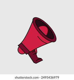Vector illustration of simple speaker design