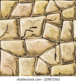 Vector illustration of simple stone seamless pattern