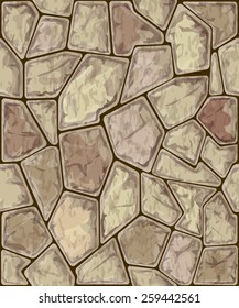 Vector illustration of simple stone seamless pattern