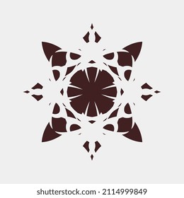 vector illustration simple and symmetrical image for cover or decoration of public places