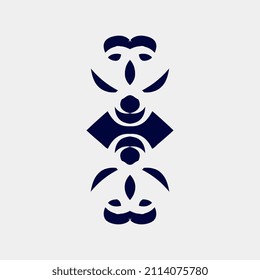 vector illustration of simple and unique ornaments for wall decorations or other decorations
