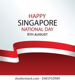 vector illustration: Singapore National Day design elements.