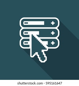 Vector illustration of single isolated levels icon