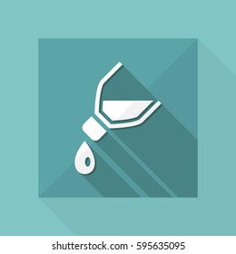 Vector Illustration Single Isolated Pour Icon Stock Vector (Royalty ...