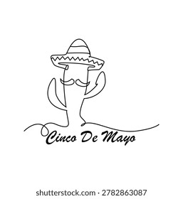 Vector illustration single line