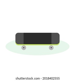 Vector illustration of a skateboard.