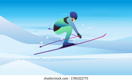 スキー イラスト のイラスト素材 画像 ベクター画像 Shutterstock