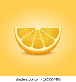 Vektorgrafik von Orangenfrucht