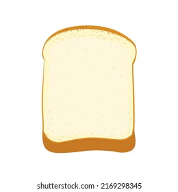 Vector illustration of sliced ​​bread.
