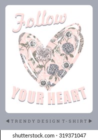 Vector illustration with the slogan for t-shirts, posters, card and other uses