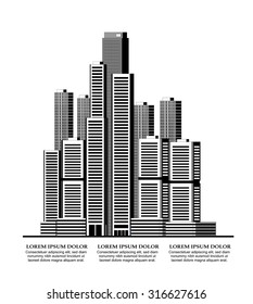 Vector illustration of smart city concept