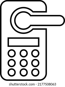 ilustración vectorial icono inteligente de color negro sobre internet o aplicación móvil