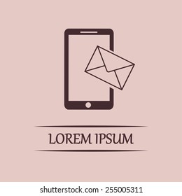 Vector illustration of a smartphone