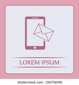 Vector illustration of a smartphone