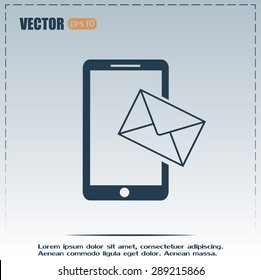 Vector illustration of a smartphone