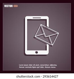 Vector illustration of a smartphone