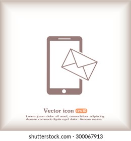Vector illustration of a smartphone