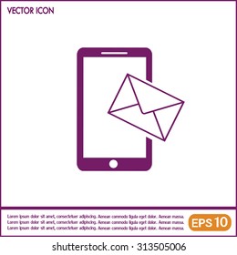 Vector illustration of a smartphone