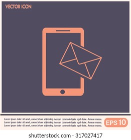 Vector illustration of a smartphone
