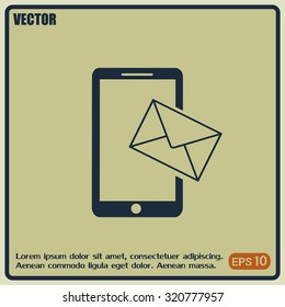 Vector illustration of a smartphone