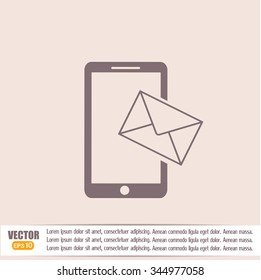 Vector illustration of a smartphone