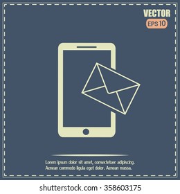 Vector illustration of a smartphone