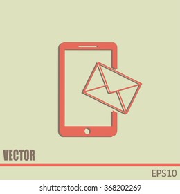 Vector illustration of a smartphone
