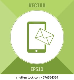 Vector illustration of a smartphone