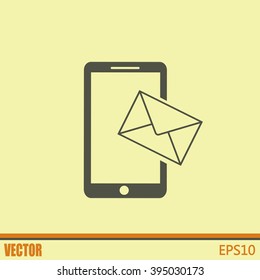 Vector illustration of a smartphone