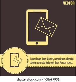 Vector illustration of a smartphone