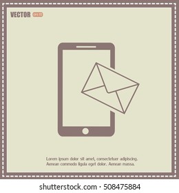 Vector illustration of a smartphone