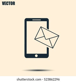 Vector illustration of a smartphone