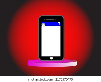 Vector illustration of smartphone icon -1