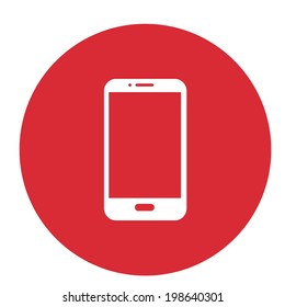 Vector illustration of smartphone icon 