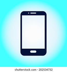 Vector illustration of smartphone icon 