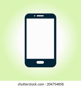 Vector illustration of smartphone icon 